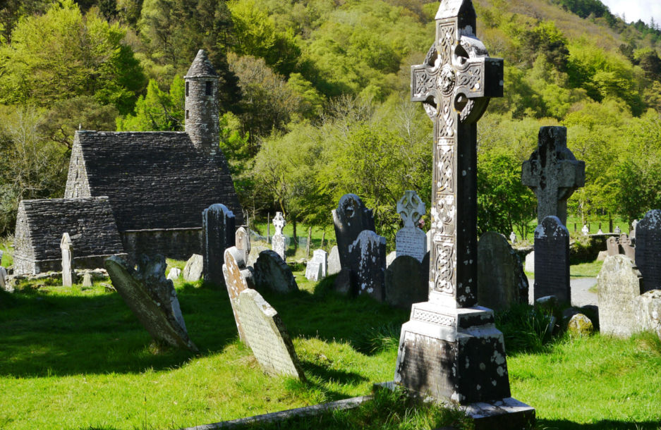 Glendalough Monastic Site, County Wicklow, Ireland